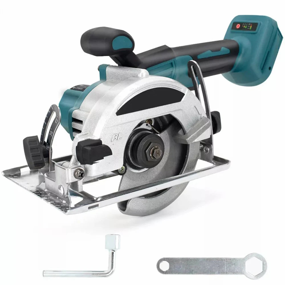 Brushless Electric Circular Saws 5Inch Cordless Cutting Tool Handheld Woodworking Tools for Makita 18V Battery
