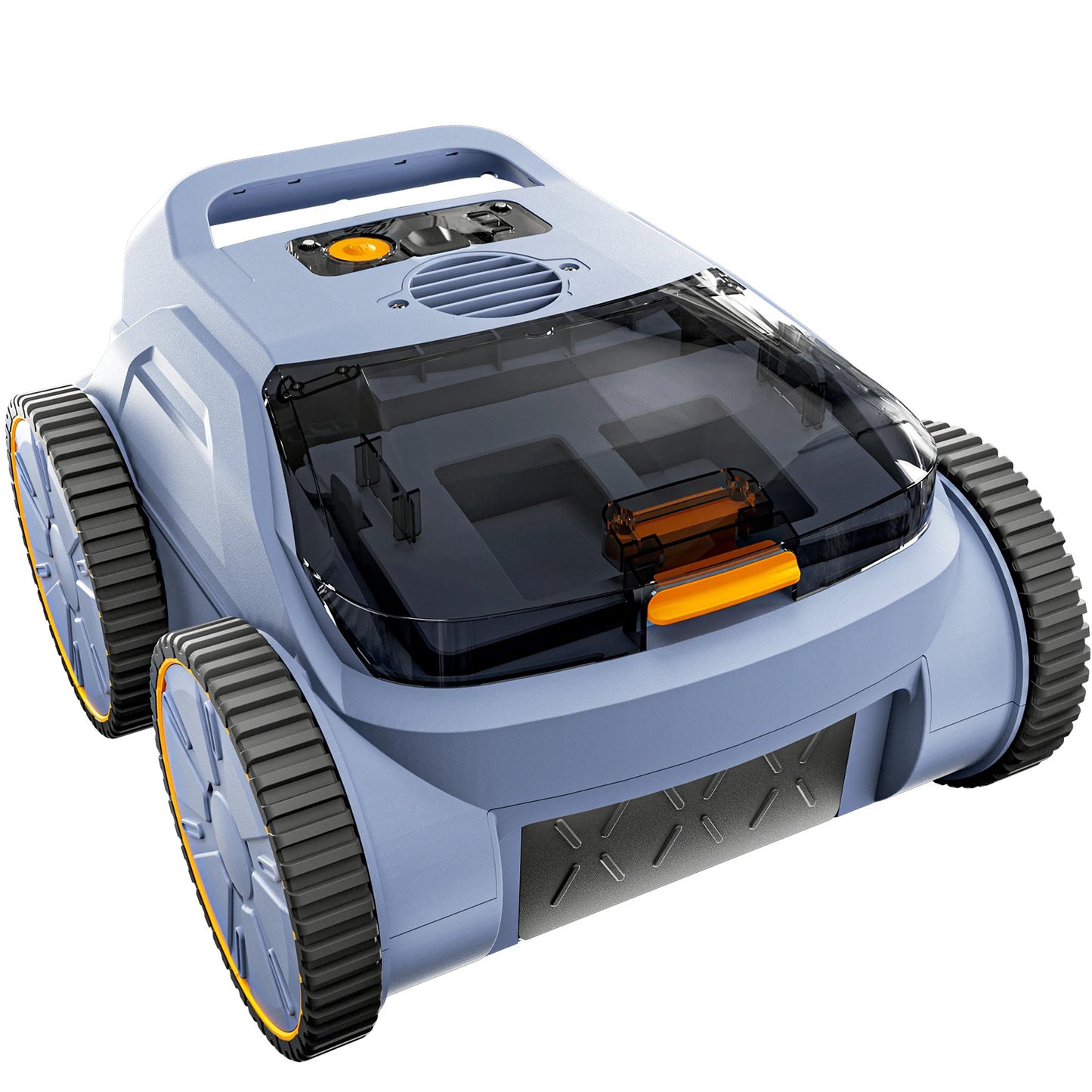 Seauto SAT20 Pool Vacuum 150 Mins Running Up to 2000 Sq.ft., 45,000Pa Powerful Suction, Wall-Climbing for Above/in Ground Pools