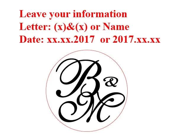 Custom brass wax seal Stamp with 2 Initial Ornament wreath,Vintage Reusable for DIY Wedding Invitation & Letters,Free Engraving
