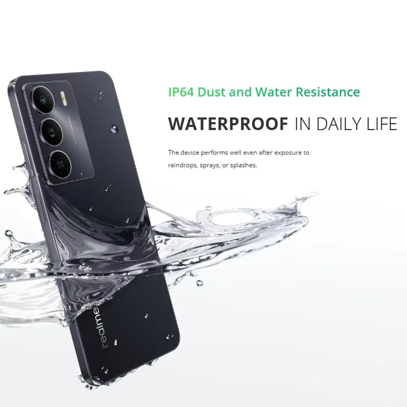 Realme 14x 5G Smartphone Global Version Dimensity 6300 6.67'' 120Hz Eye Comfort Display 5000mAh Battery 50MP Al Camera