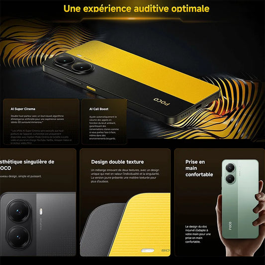 POCO X7 Pro 5G, NFC, Dimensity 8400-Ultra, 50 MP camera, CrystalRes AMOLED 1.5K 120 Hz screen, does not include the charger