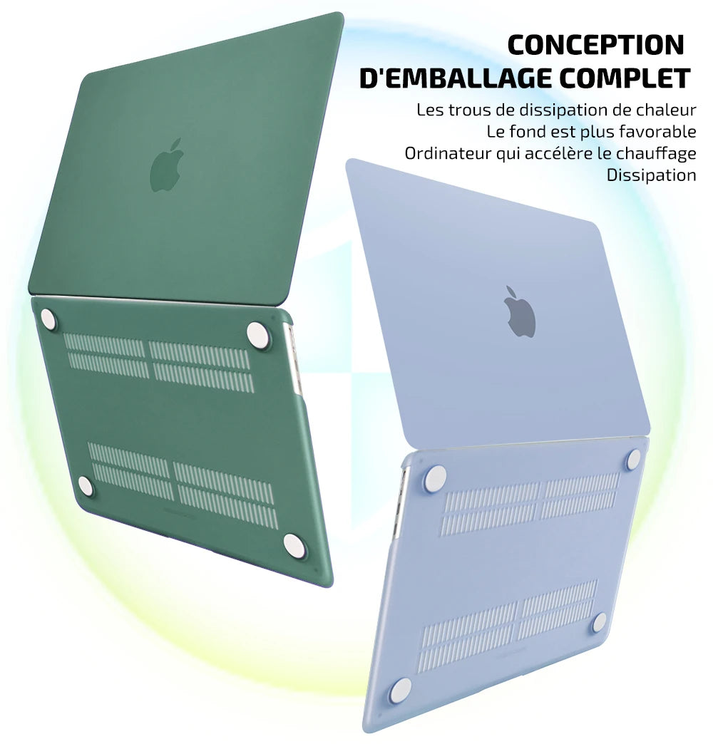 Laptop Case for Macbook Air 13 Case 2026 Neo A18 Pro 16 M3 Funda M1 Pro 13 M5 Air 13.6 15 for Macbook Pro 14 case M5 M4 2025 M2