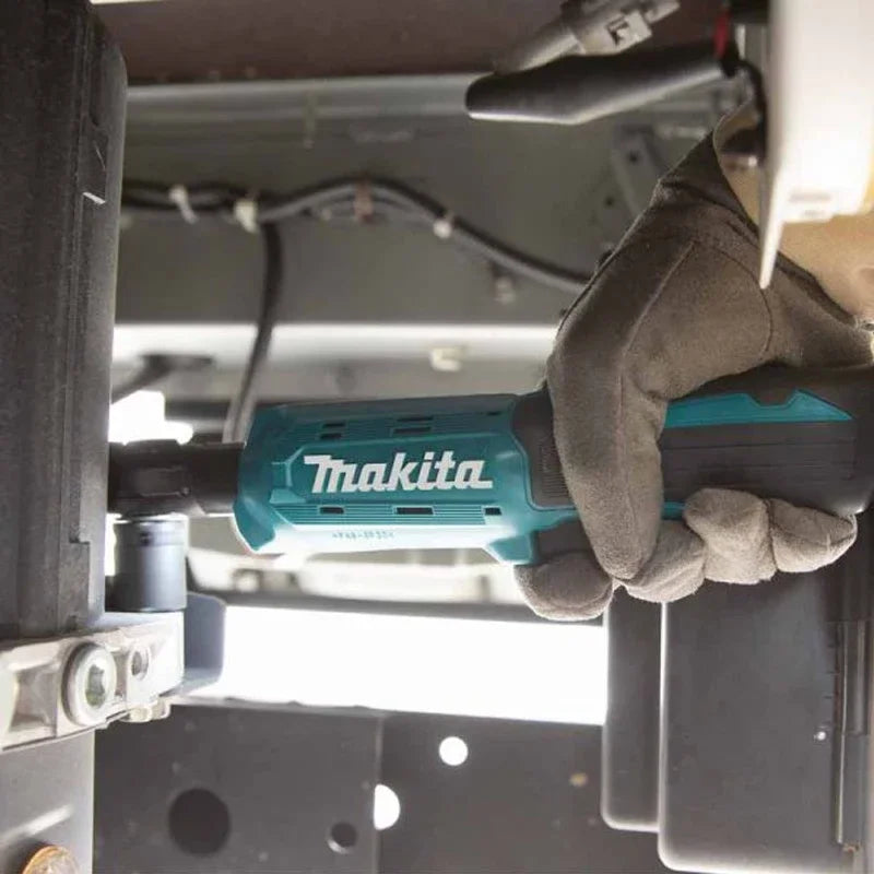Makita Ratchet Right Angle Wrench Brushless Cordless Driver Multifunction Variable Speed Power Wrench LED 18V Power Tools