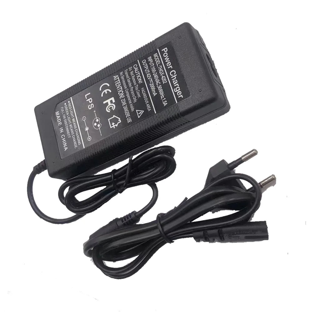 42V 2A Universal Battery Charger Adapter for Ninebot Es1 Es2 Es4 E22 E25 F40 F20 Xiaomi M365 1S pro Pro2 Electric Scooter